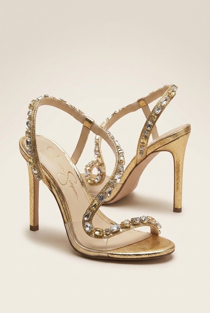 Gold, Glass Slippers & Sold Out Soon: 18 Open-Toe Heels Your Closet Has Been Begging For 4